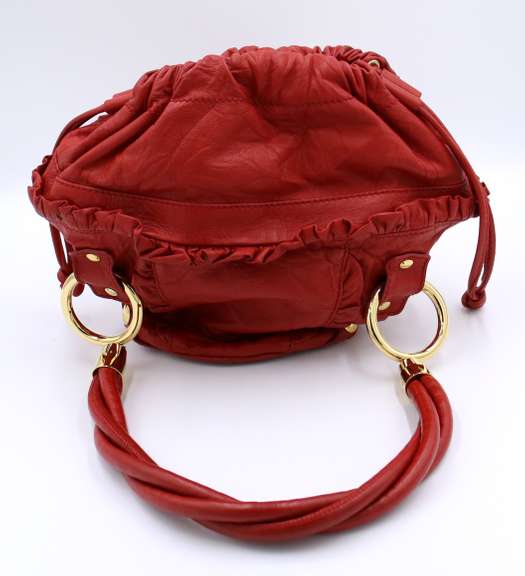 Dolce & Gabbana Red Leather Handbag