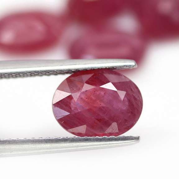 Bright blood red 17.80ct Rubies from Madagascar