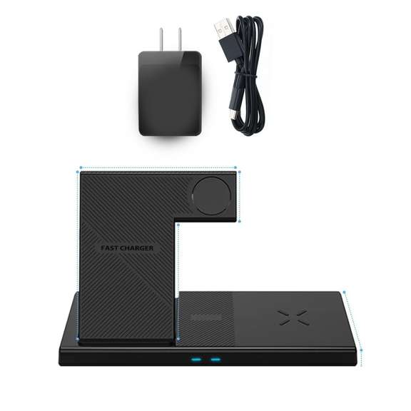 Folding Wireless Charging Station Wireless