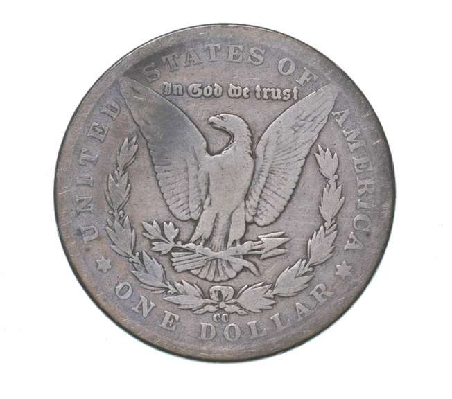 1889-CC Morgan Silver Dollar