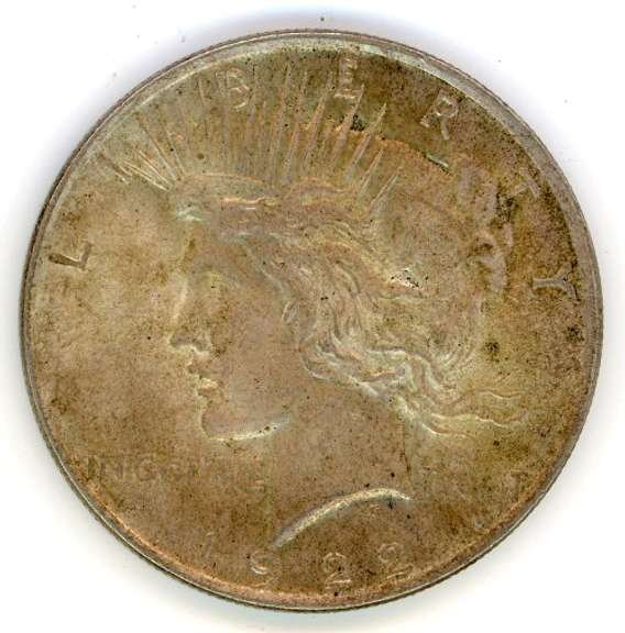 1922 Peace Silver Dollar