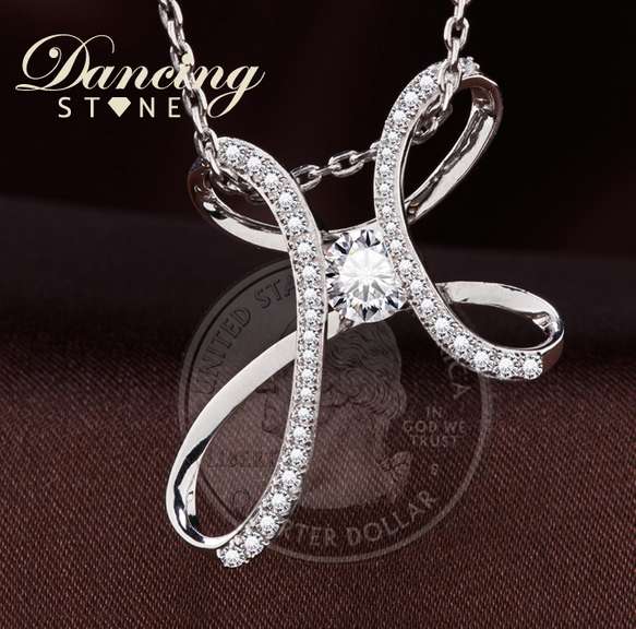 Elegant Big cross Dancing pendant
