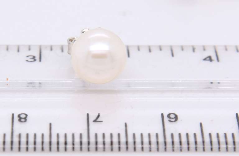 Tiffany & Co Ziegfeld 7.5mm Pearl Cultured Pearl Earrings