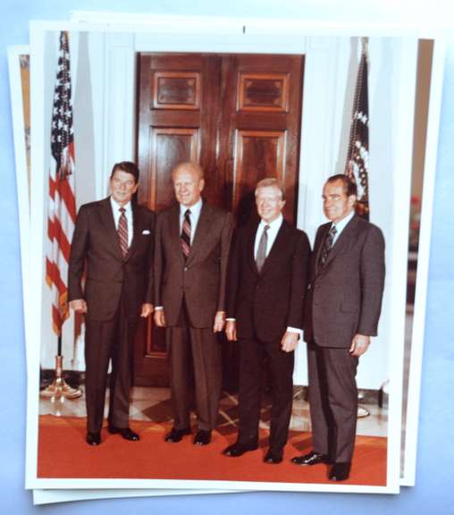 3 Assorted Official White House Presidential Photos