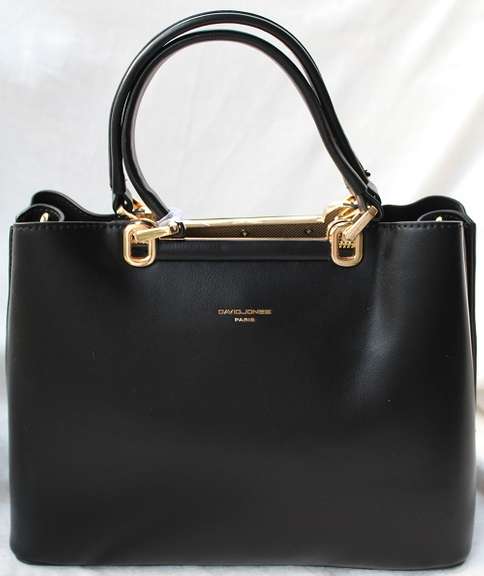 Classical Black Color Designer Style Bag by David Jones-Paris