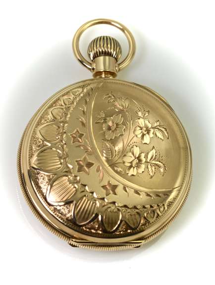 Fabulous Near-Mint Condition 1880 14K Man's Pocketwatch