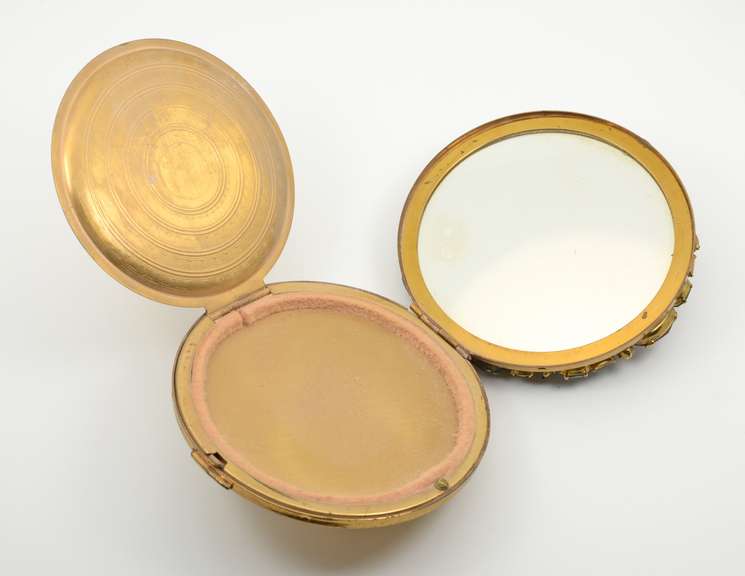 Beautifully Bejeweled Compact