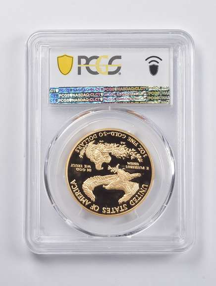 PR70 DCAM 2010-W $50 American Gold Eagle 1 Oz. .999 Fine Gold PCGS