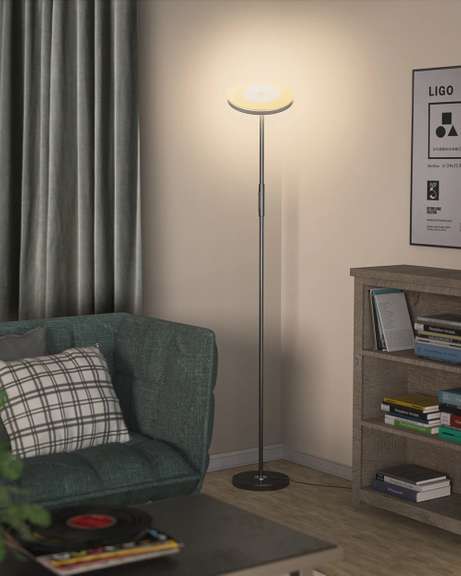 24W Floor Standing Lamp 2700-6500K Color Temperature