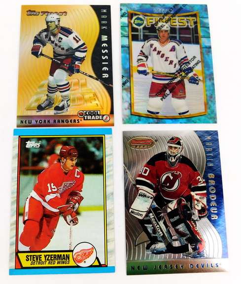4 Topps Hockey Cards