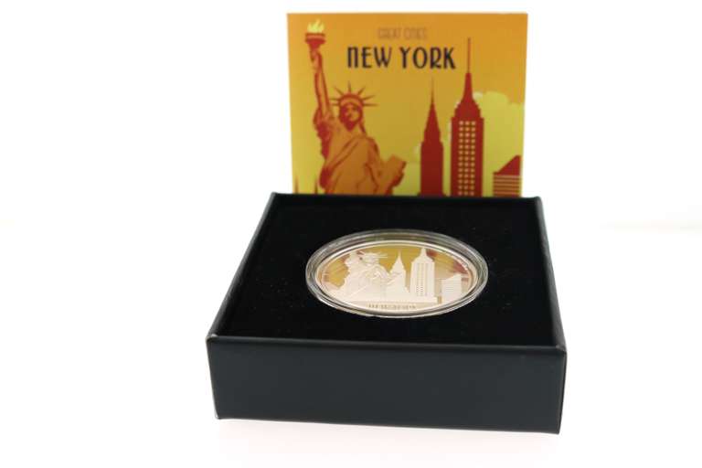 New York City 1oz Silver Coin