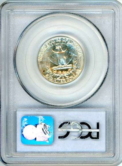 1956-D Silver Washington Quarter in PCGS MS64
