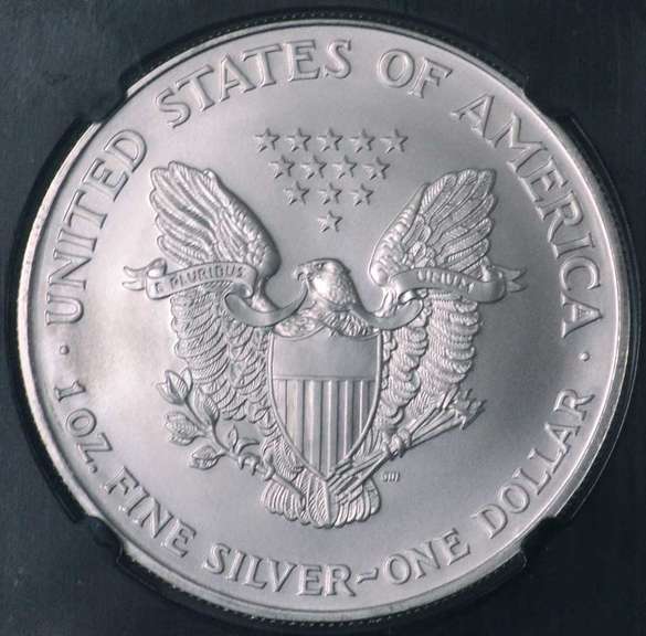 2002 American Silver Eagle NGC MS69