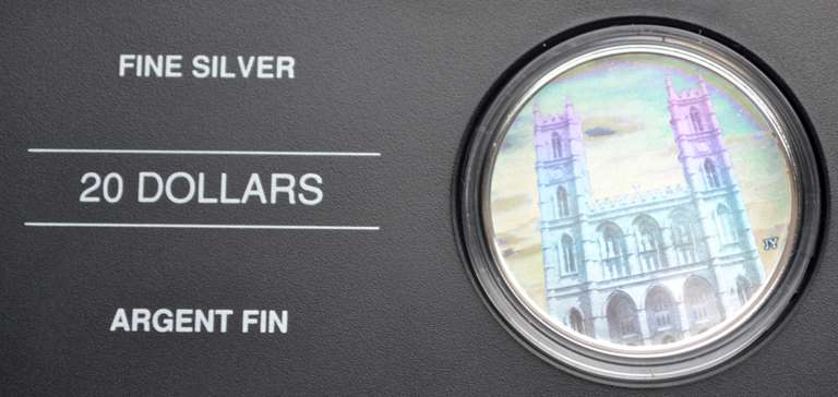 2006 Canada Holographic Pure Silver $20 Proof