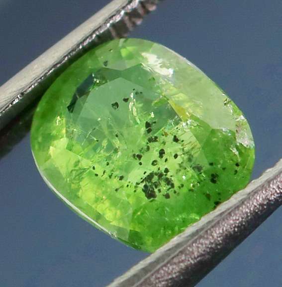 Top lime green .83ct Tsavorite Garnet