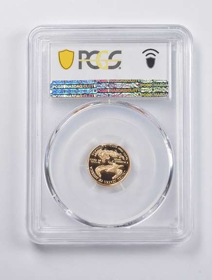 PR70 DCAM 2000-W $5 American Gold Eagle 1/10 Oz. .999 Fine Gold PCGS