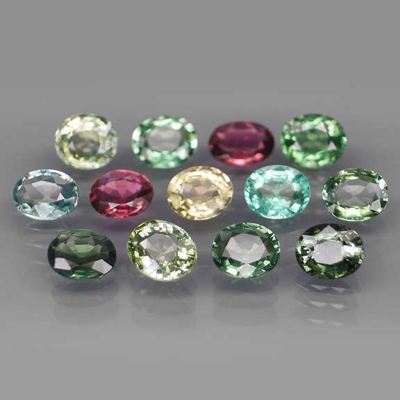 Fancy color! Untreated! 5.78ct VS Tourmaline set