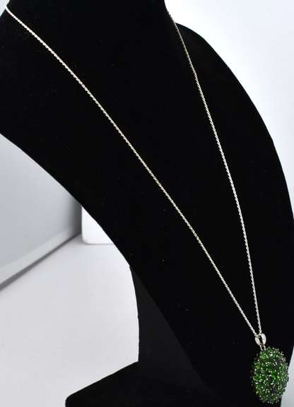 Green Crystal Necklace