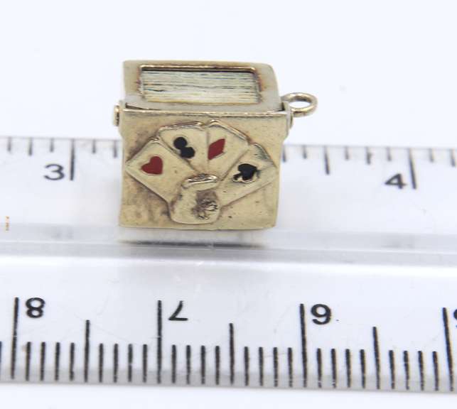 Group Lot of Vintage Sterling Silver Charms