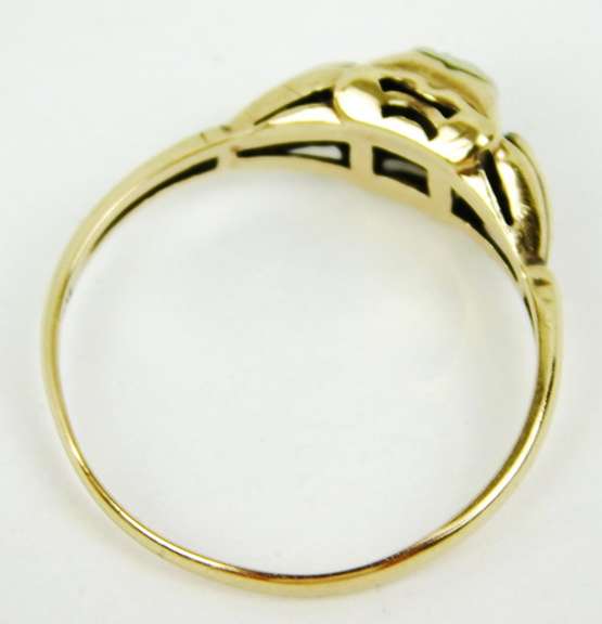 Antique 10K Diamond Ring, Size 7.25