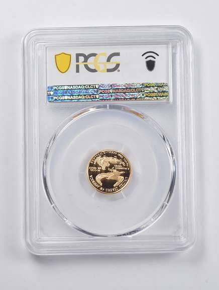 PR70 DCAM 2003-W $5 American Gold Eagle 1/10 Oz. .999 Fine Gold PCGS