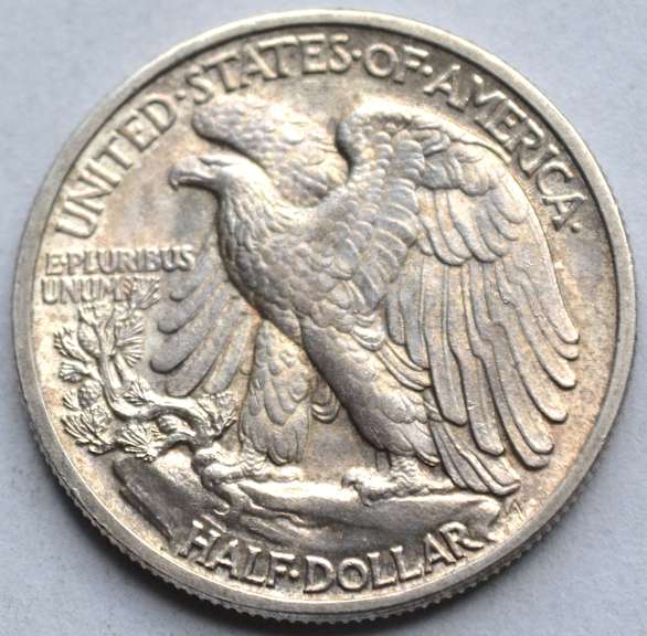 1942 Unc Walking Liberty Half
