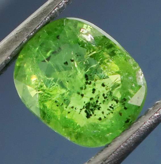Top lime green .83ct Tsavorite Garnet