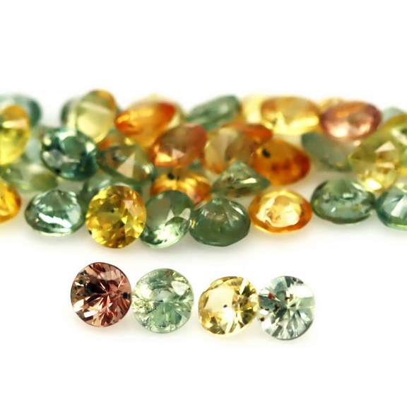 Vibrant! 7.15ct Songean Sapphire set