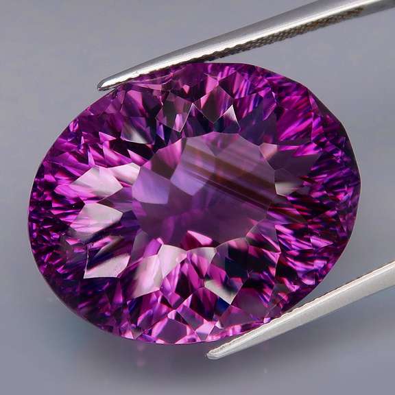Tremendous 40.69ct natural violet Amethyst