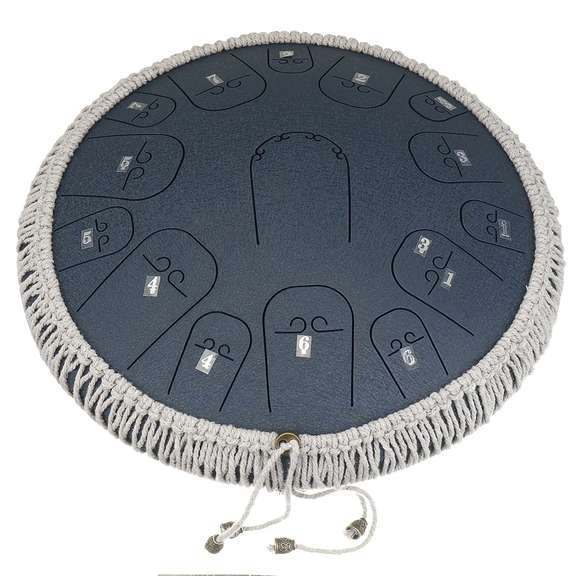 Steel Tongue Drum 14 Inch 15 Tone