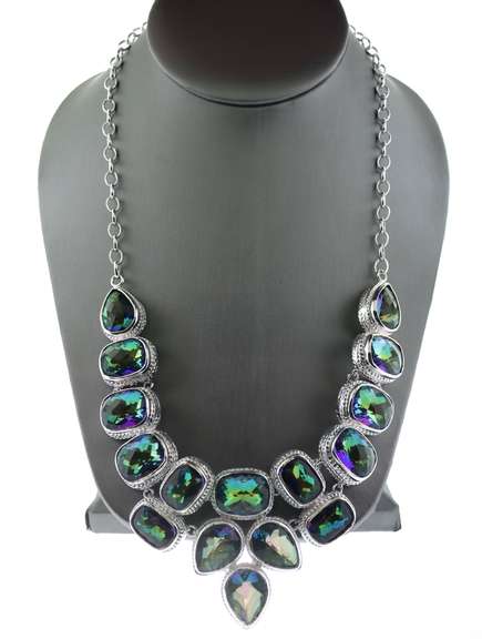 Vintage Topaz Necklace