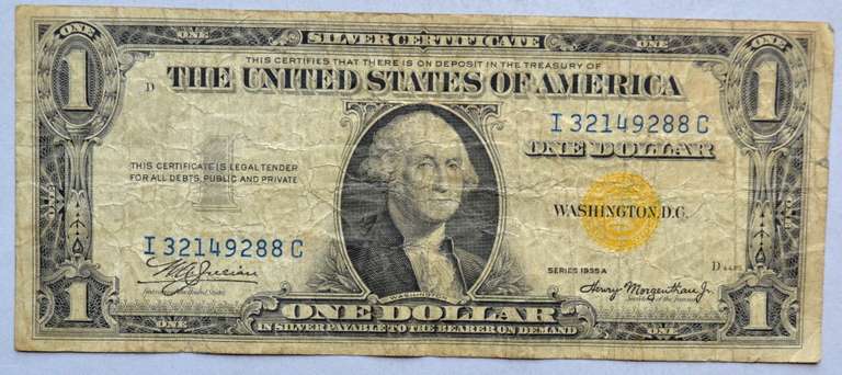 $1 1935A North Africa Emergency Issue Silver Certificate FR2306