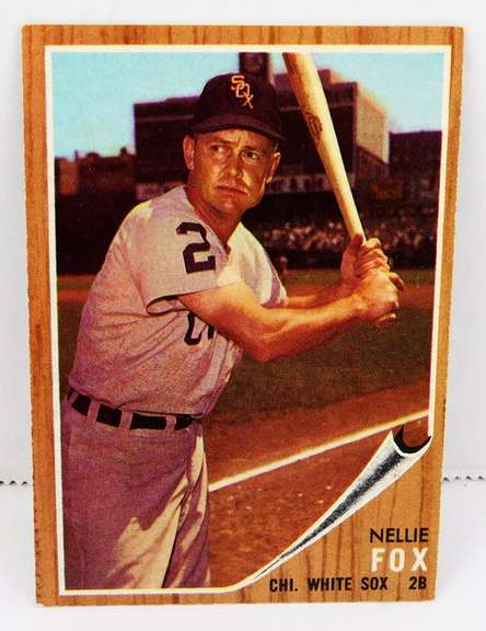 1962 Nellie Fox Baseball Card