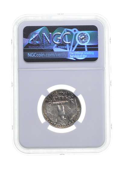 MS63 1964 Washington Quarter - Graded NGC
