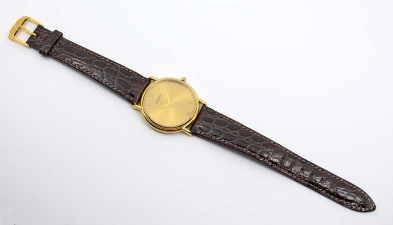 Stylish Men's Movado Quartz Wristwatch