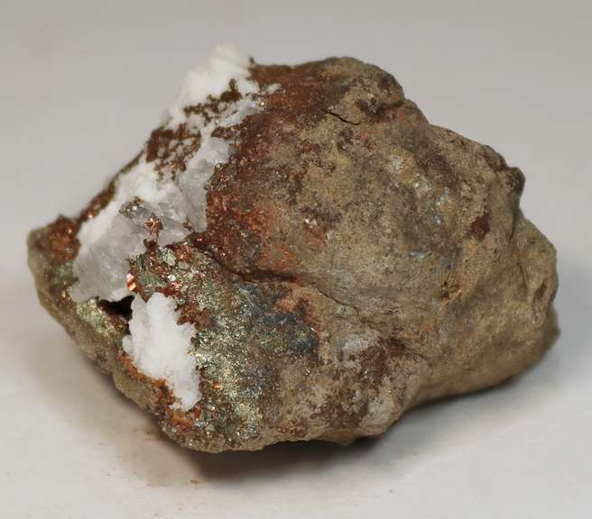 Heavy! 355ct Pyrite and Calcite