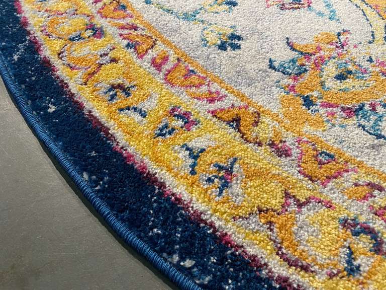 Modern Vintage Repro Rug 8x8