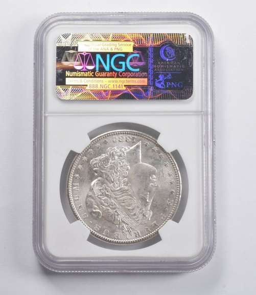 MS65* STAR 1882-S Morgan Silver Dollar CAC NGC