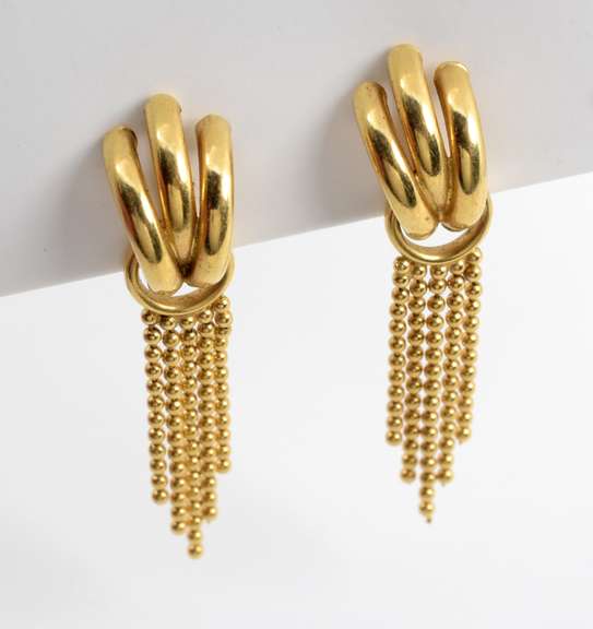 Feminine 14k Dangle Earrings
