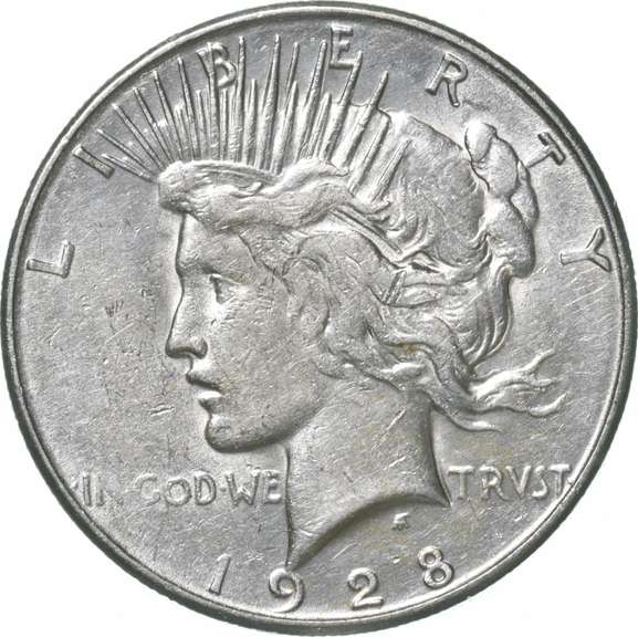 1928-S Peace Silver Dollar