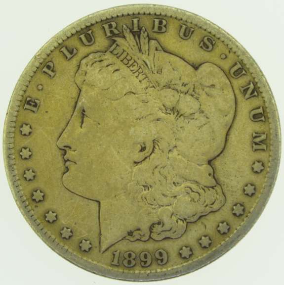 1899-S Morgan Silver Dollar $1 US Coin