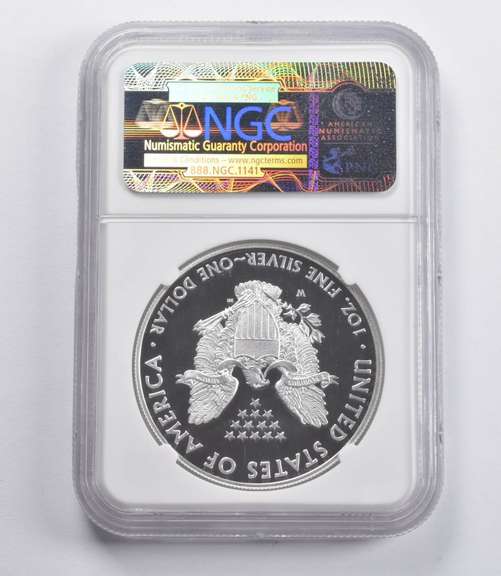 PF70 UCAM 2015-W American Silver Eagle ER NGC