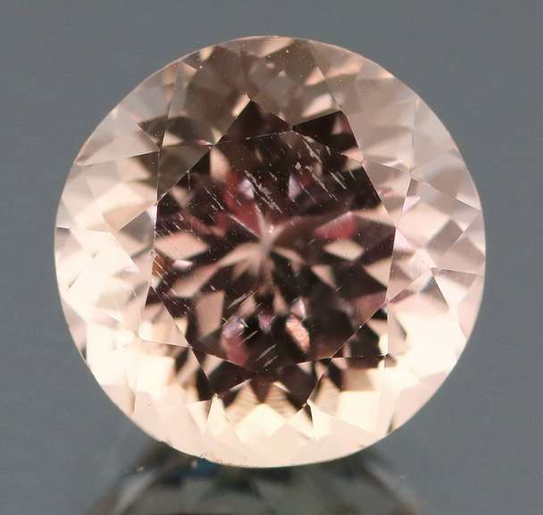 Remarkable 10.34ct high fire platinum pink Kunzite