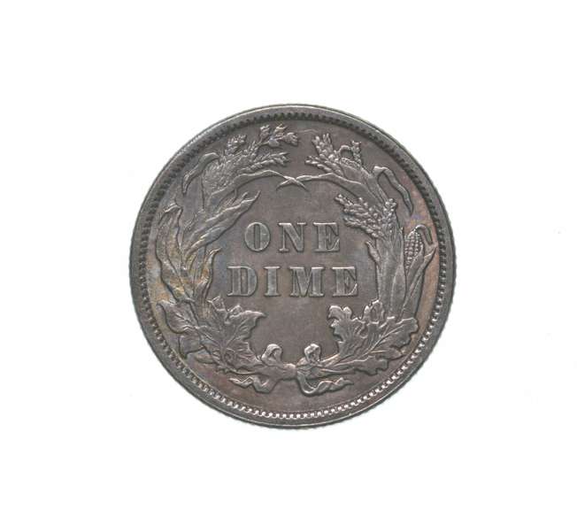 1887 Seated Liberty Dime