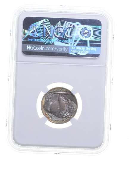 MS65 CAC 1938-D Indian Head Buffalo Nickel - Graded NGC