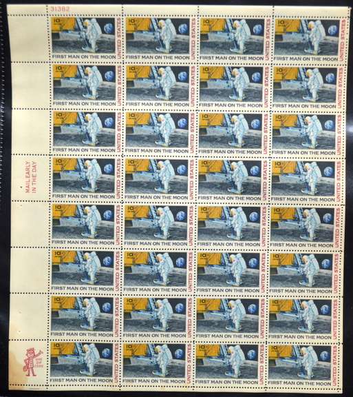 6 8 10 13 & 22 Cent US Sheets $40.70 Face Value