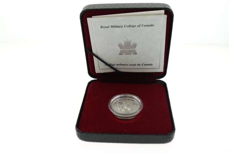 125th Anniversary Royal Military College of Canada Silver Coin