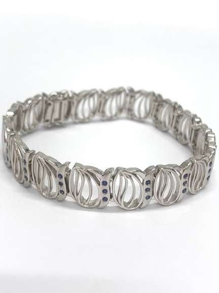 Northern Light Design Sterling Silver Flexible bracelet