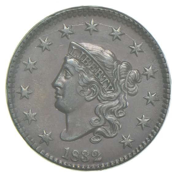 1832 Matron Head Large Cent