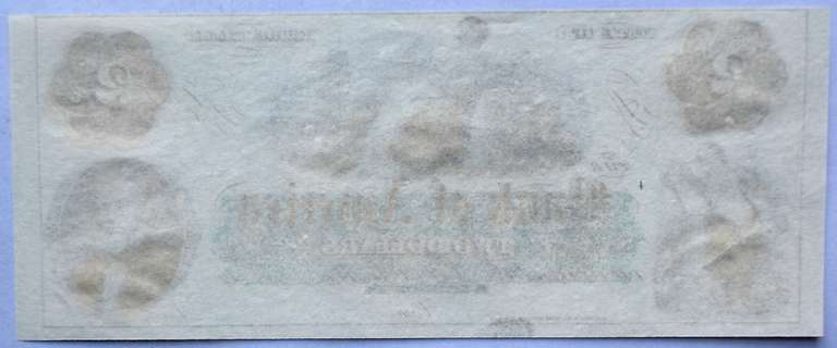 Circa 1860 s CH CU $2 Bank of America Rhode Island Note